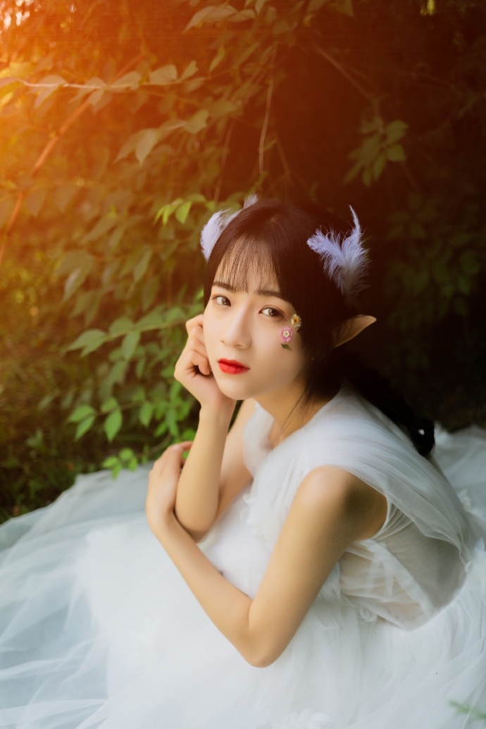 少女人像摄影:萌萌的小精灵,你是甜的,也是我的!