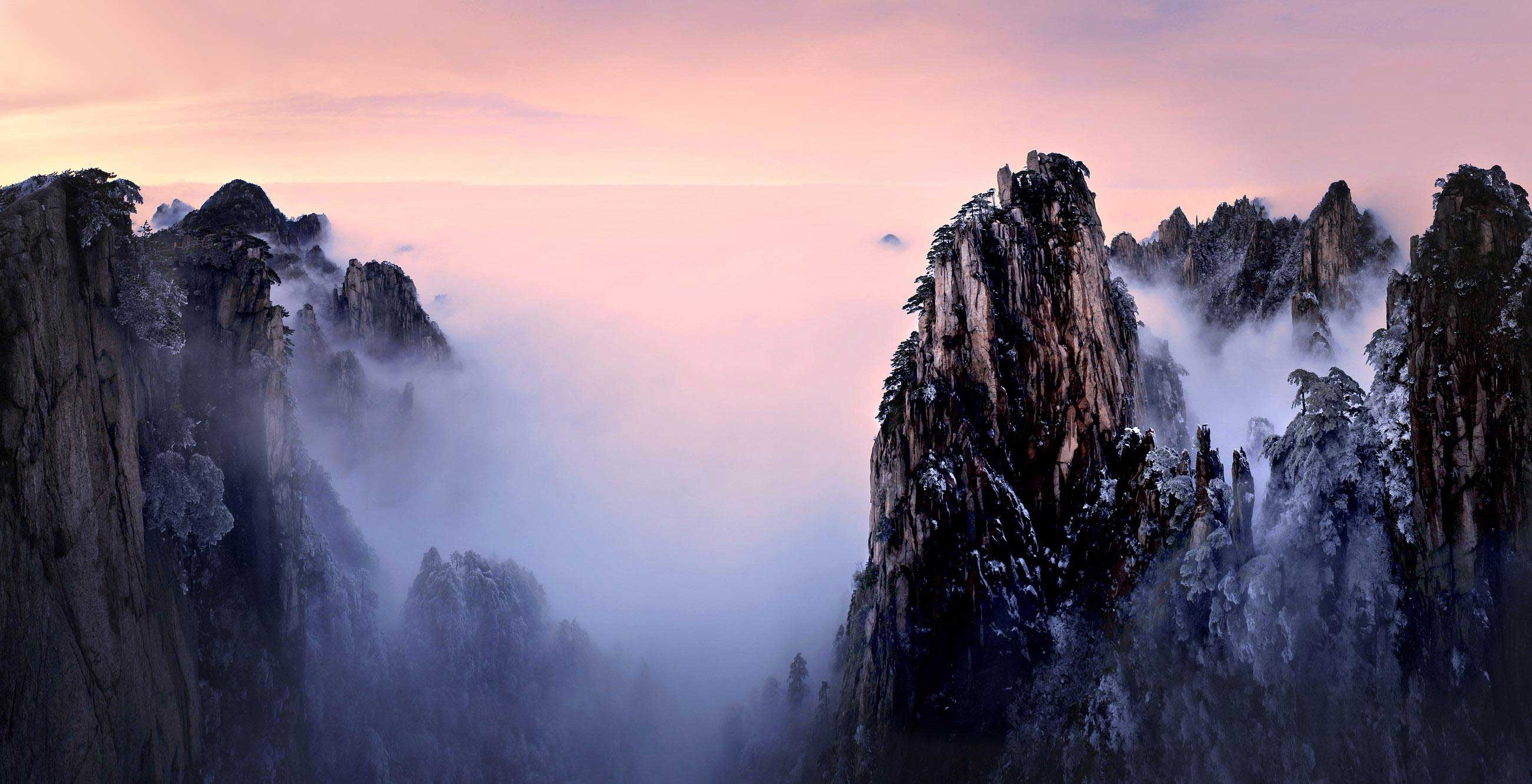 中国最壮观的十座山峰