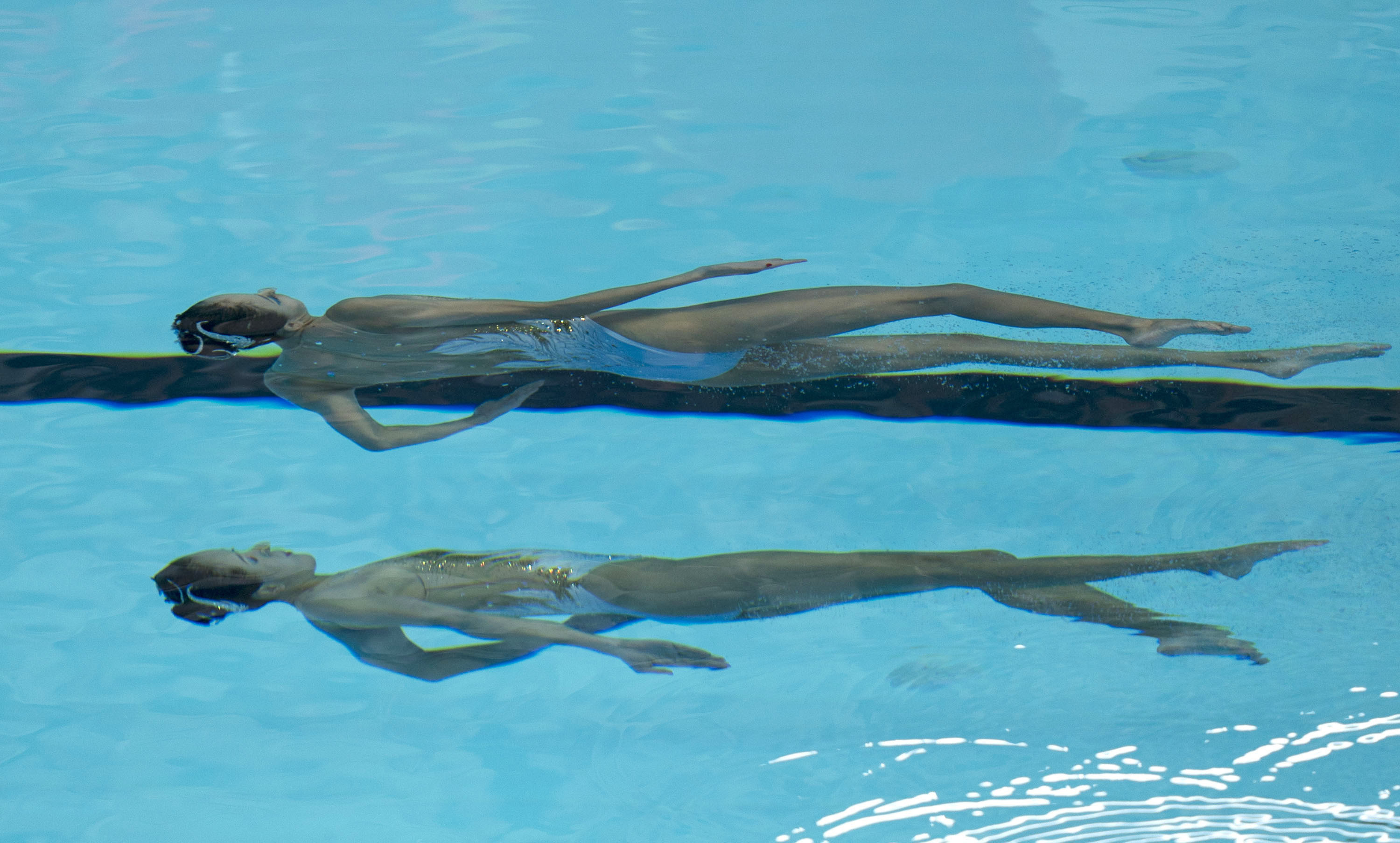 花样游泳——蒋文文/蒋婷婷夺得双人冠军(20)