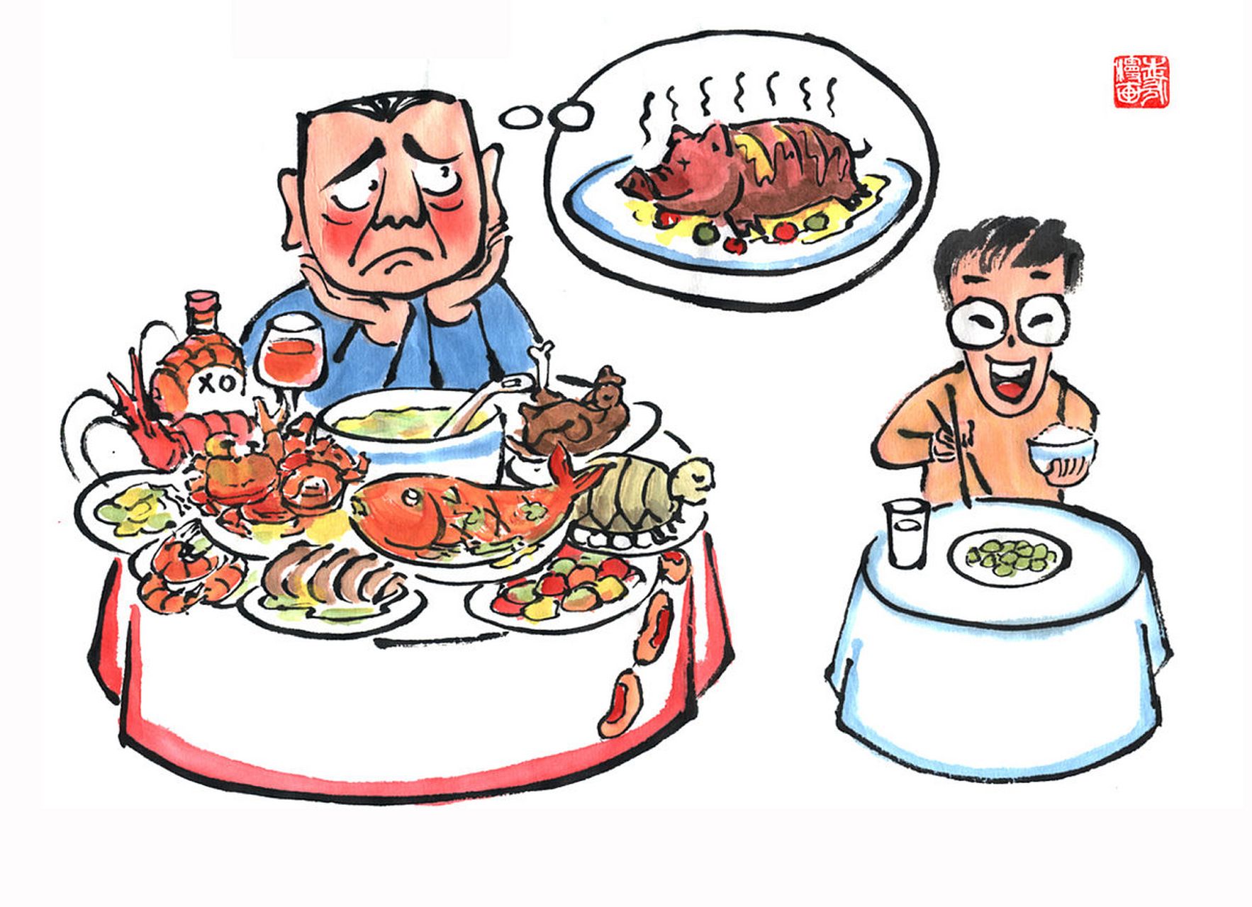 营养养生健康记录者# 少吃辛辣油腻,守护健康生活  在快节奏的现代