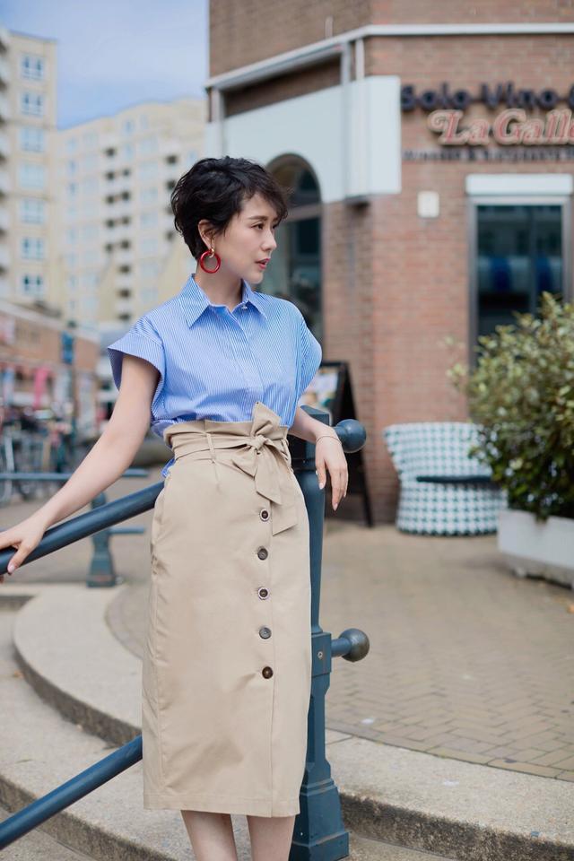 《小别离》海清黄磊师徒同台,这样的搭配很简单时尚,优雅又干练