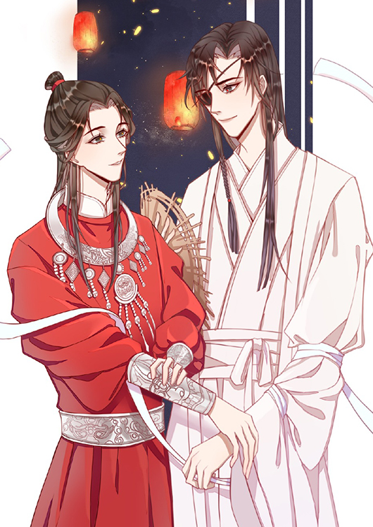 冰秋忘羡花怜互换服装,冰妹好清秀,汪叽攻气足,花花好仙气!