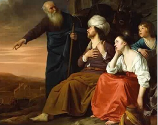 利未人携妾经过基比亚,老者警告他们不可露宿,罪恶却还是发生了