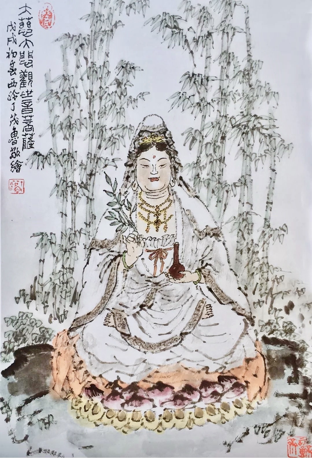 「水墨新境」——浙派名家丨丁茂鲁人物作品鉴赏