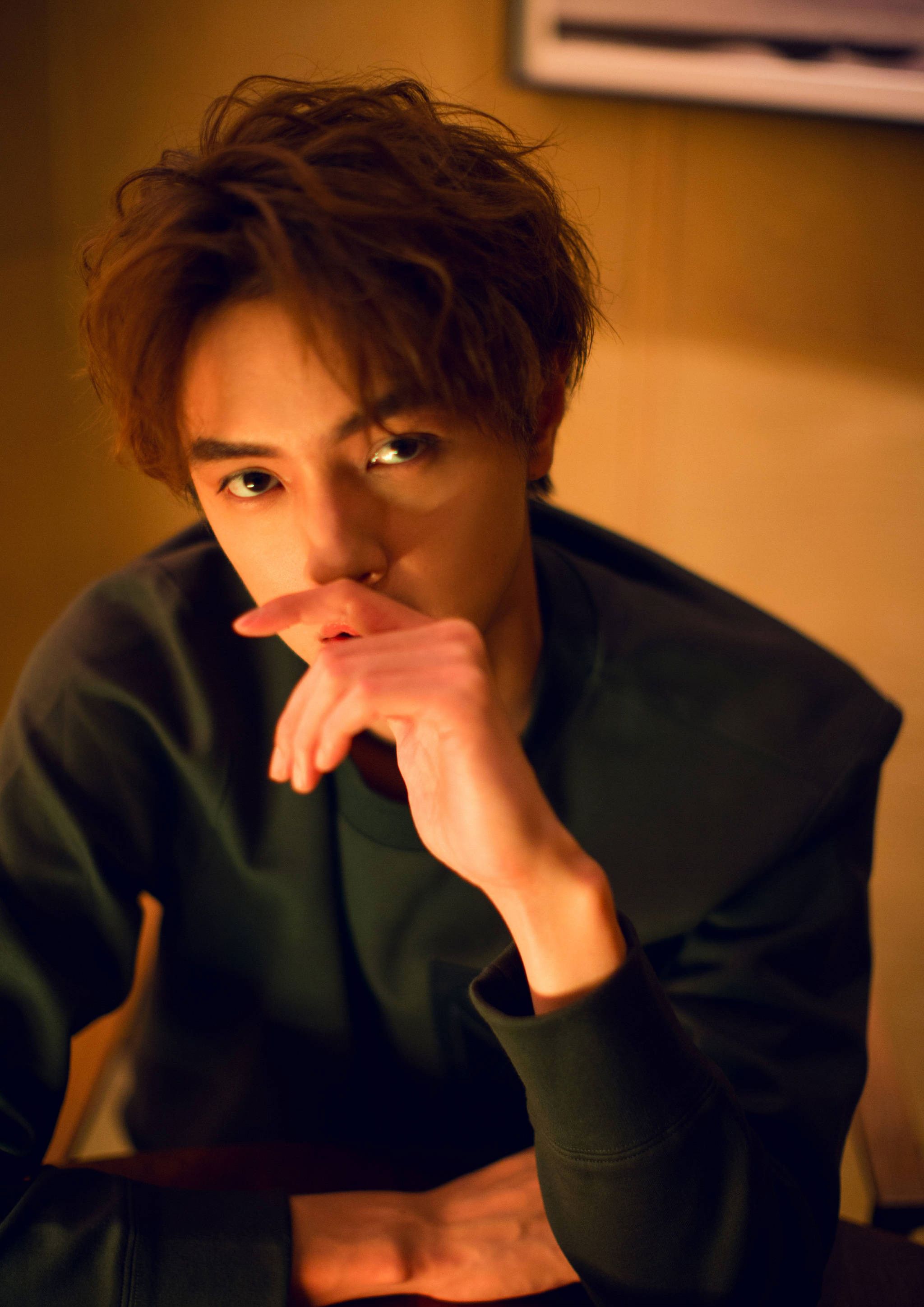 官鸿 高清无水印壁纸‖ 漫画里走出来的少年,帅哭!