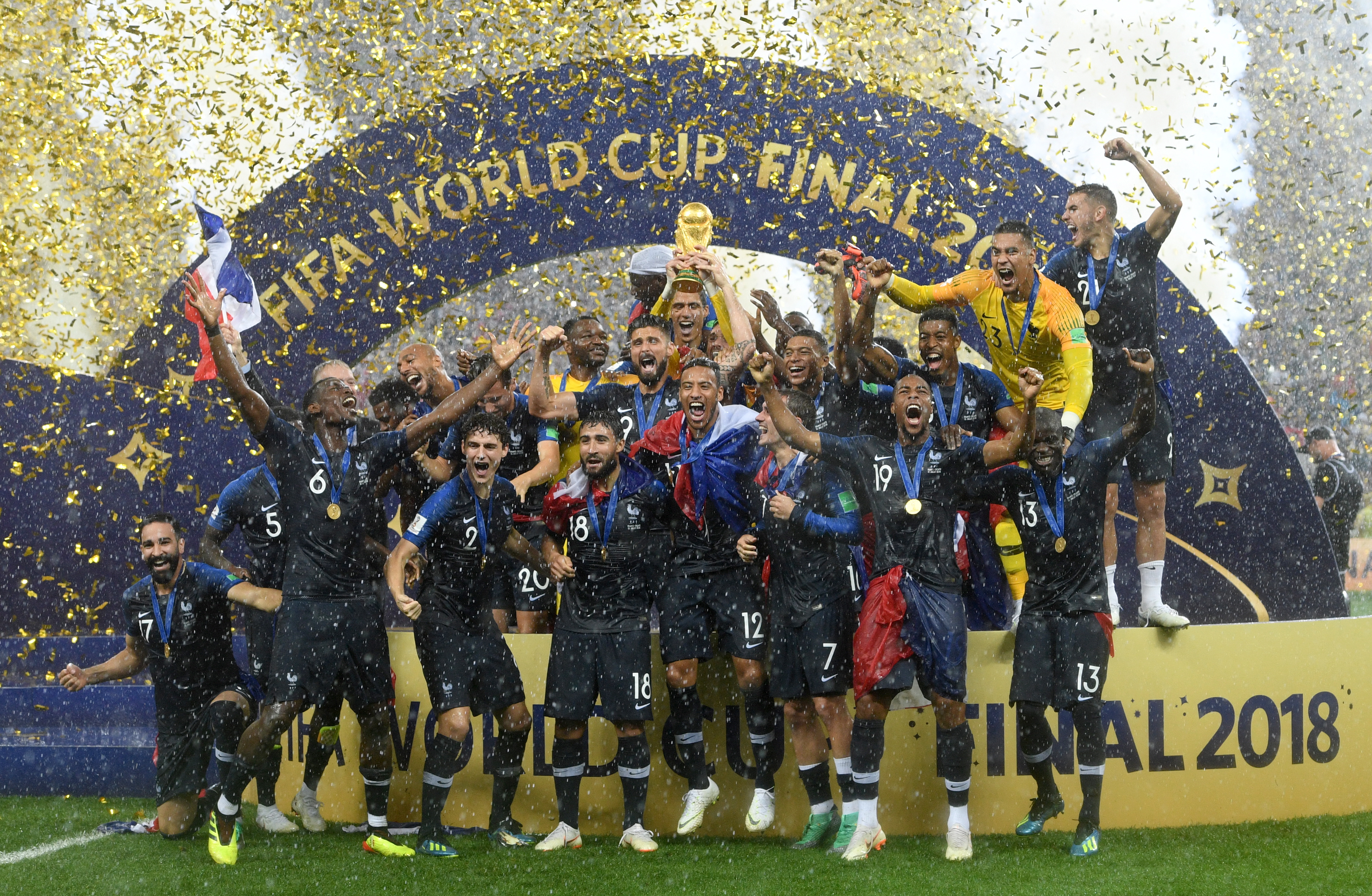 俄罗斯世界杯——法国队夺得冠军(62)