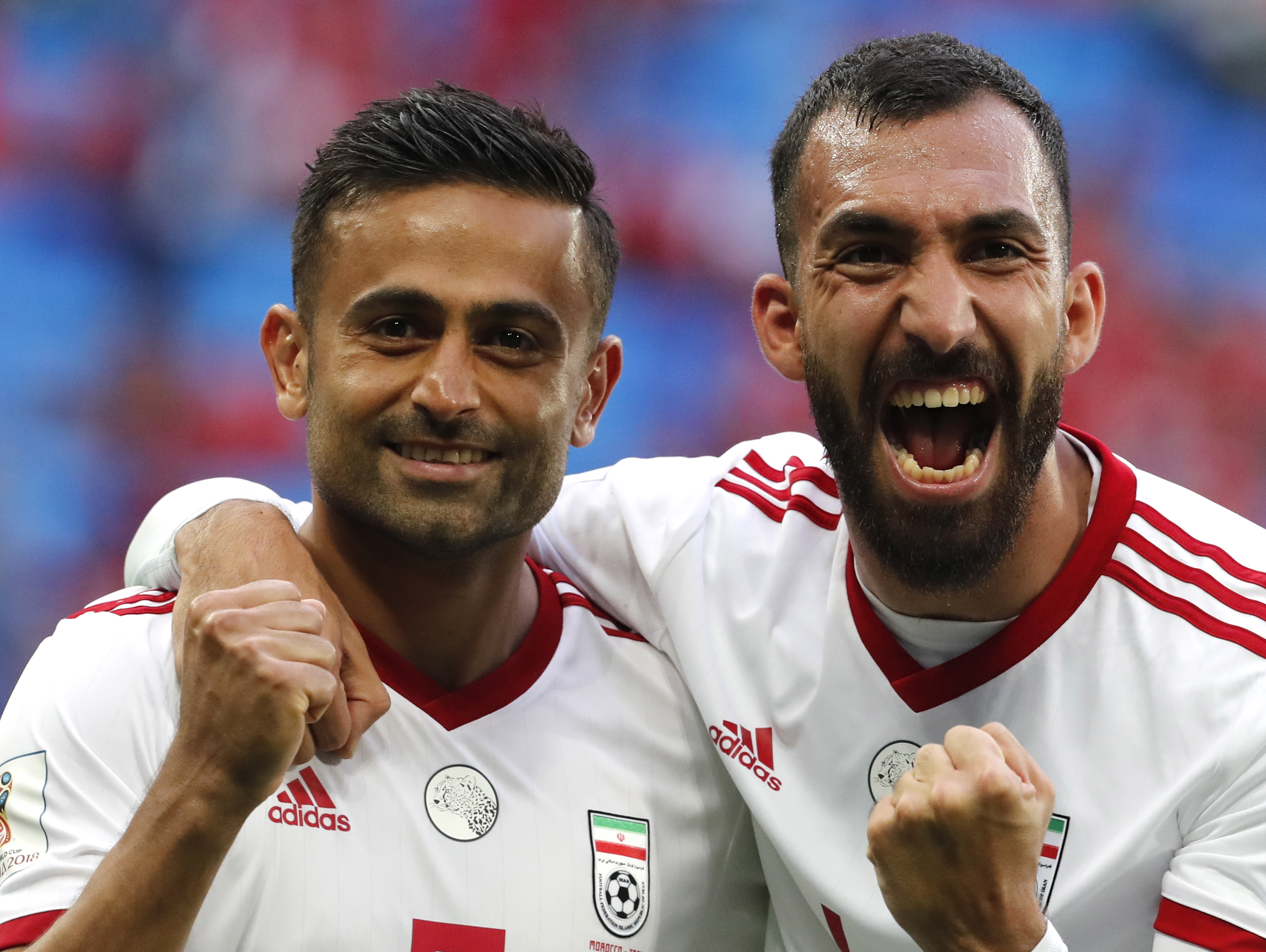 俄罗斯世界杯——b组:伊朗队胜摩洛哥队(18)