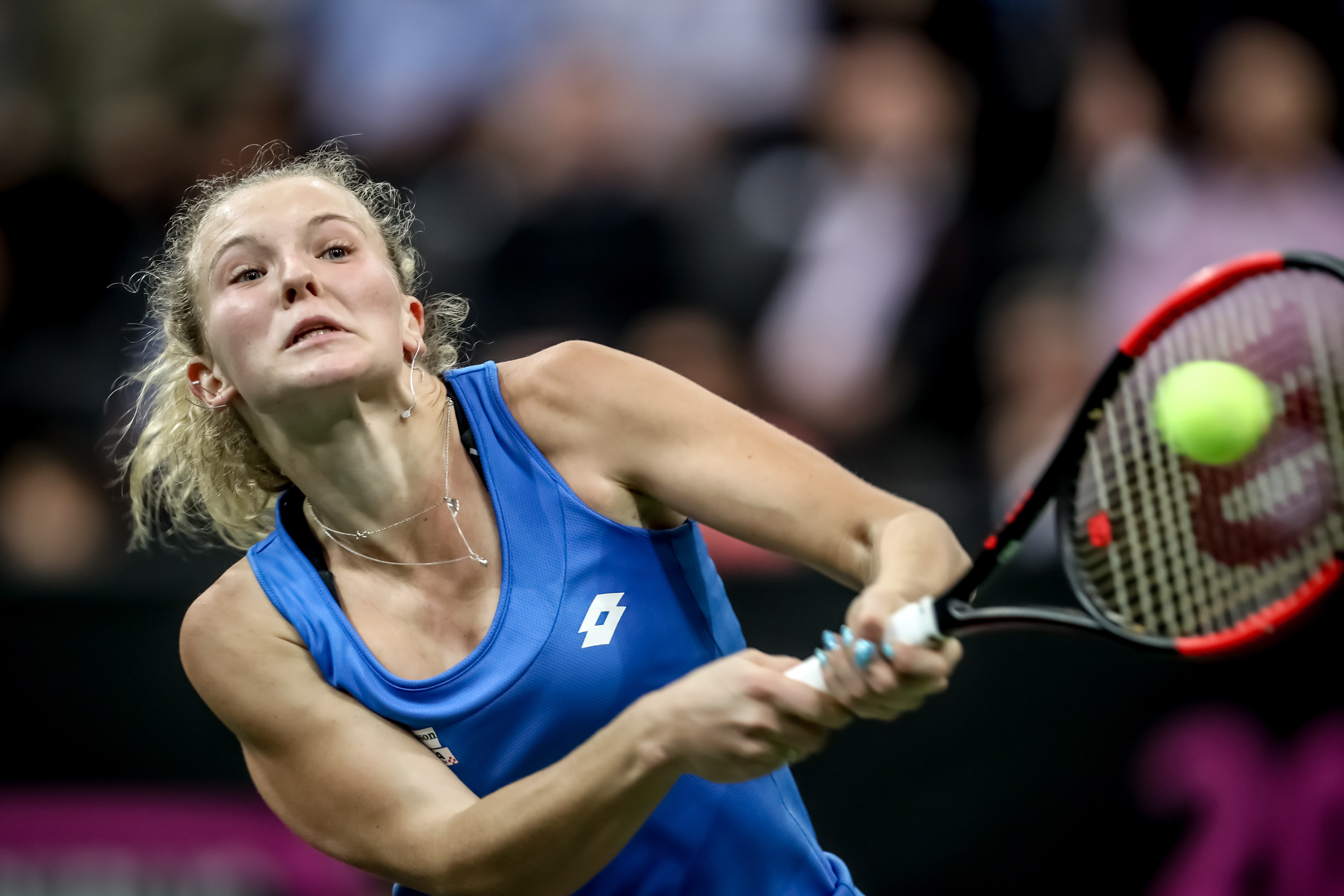 网球——捷克获2018联合会杯女子网球团体赛冠军(2)