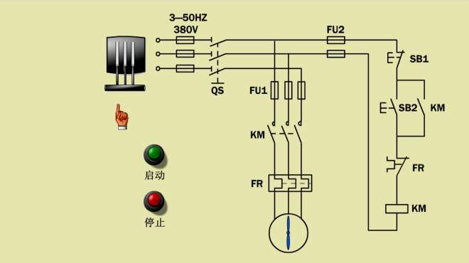 「電工基礎」啟停電路分析與設計,持續更新電工和控制課程