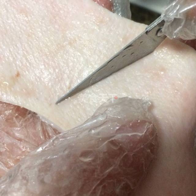 猪皮新吃法,蘸糖吃,一不小心吃到撑!