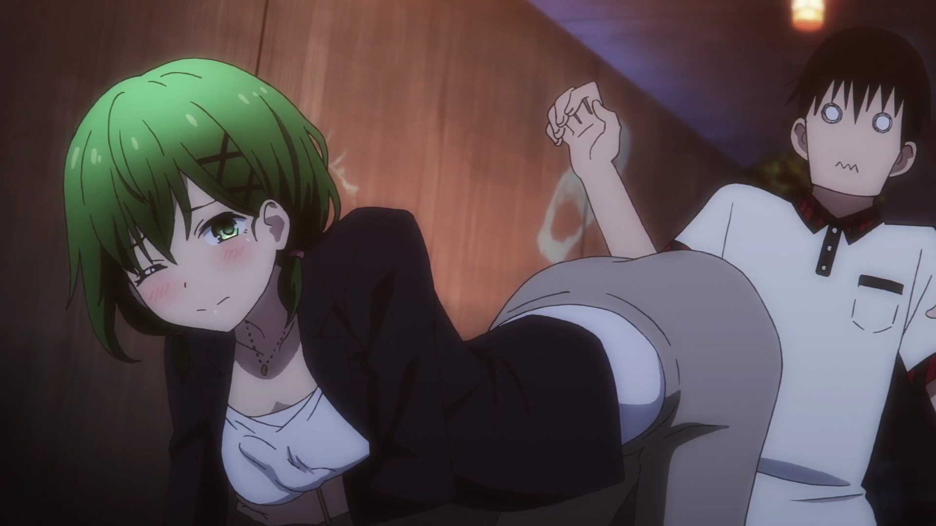 战x恋动画:早乙女三沙教育拓真要有男子气概,转眼就遭鳗鱼袭击