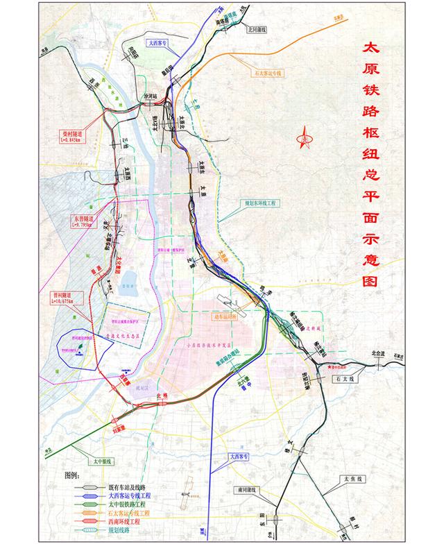 太原铁路枢纽西南环线开通运营 缓解铁路运输通道紧张局面