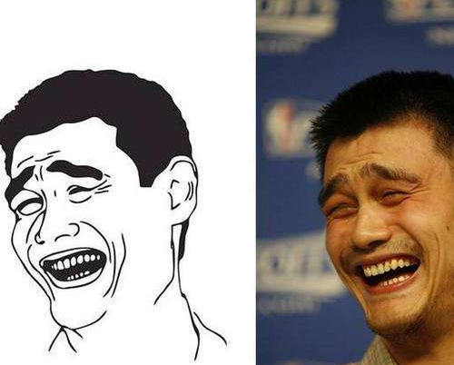 姚明表情包再添新料,姚明观战辽疆对决,表情纠结多样着实搞笑