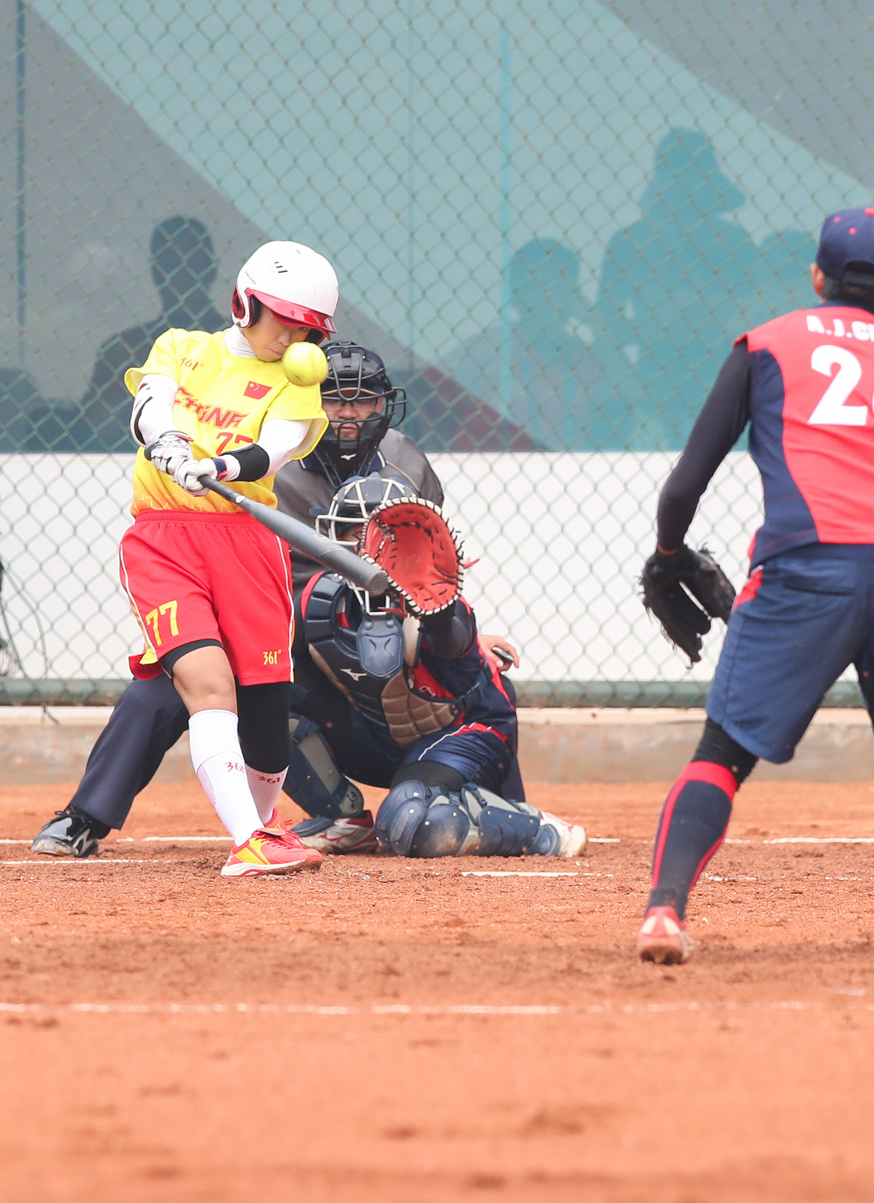 垒球——女子决赛:中国不敌中国台北(9)