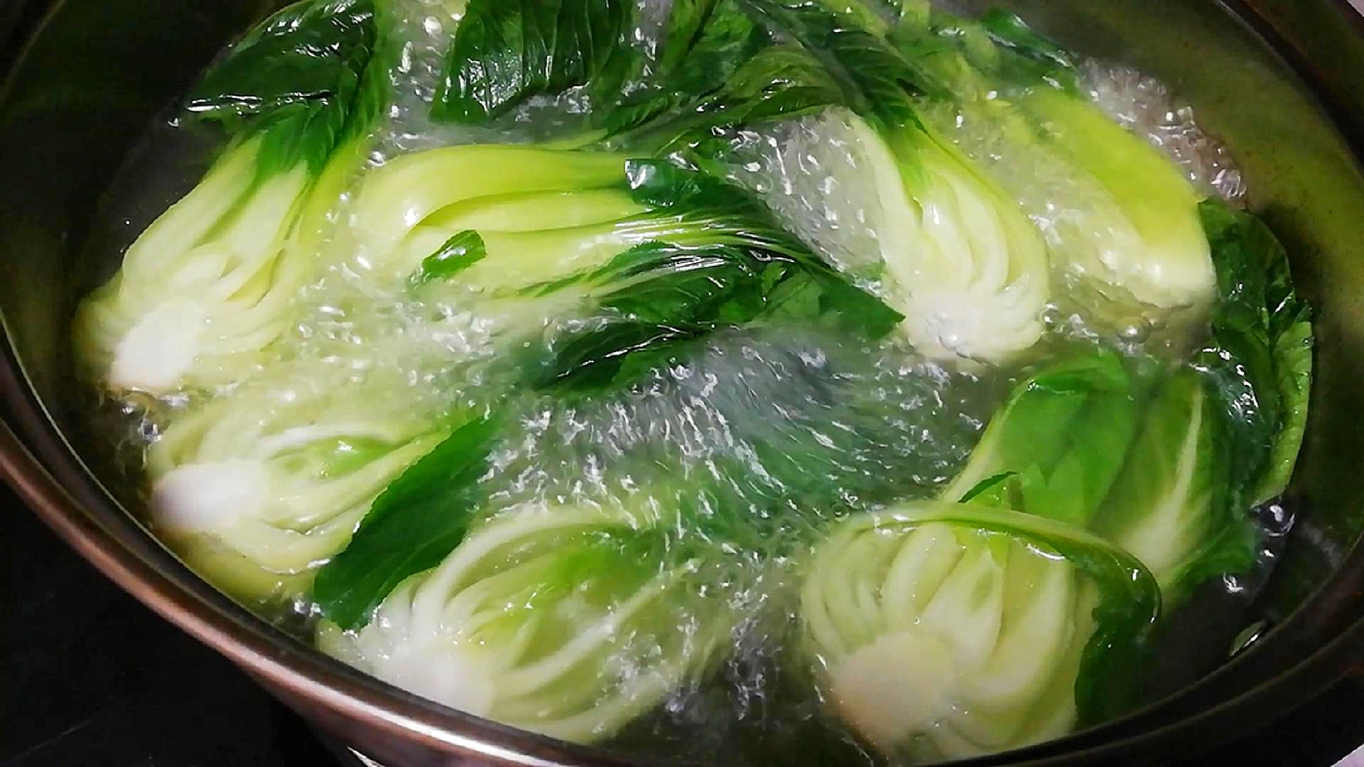 第二步 水煮上海青