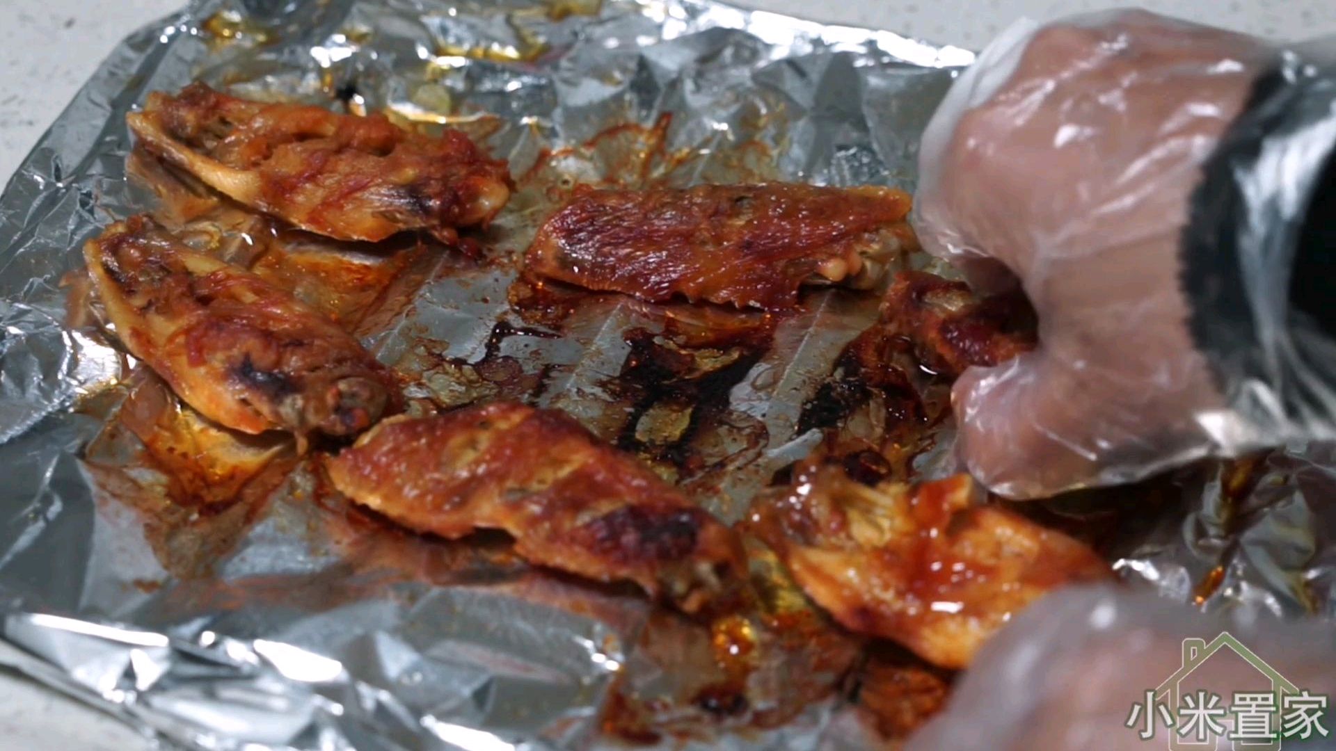 没想到我也学会了用光波炉烤鸡翅