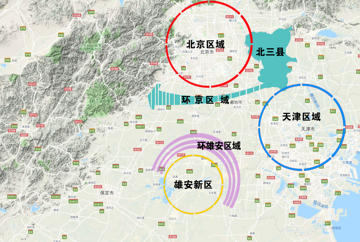 京津合作示范区规划图图片