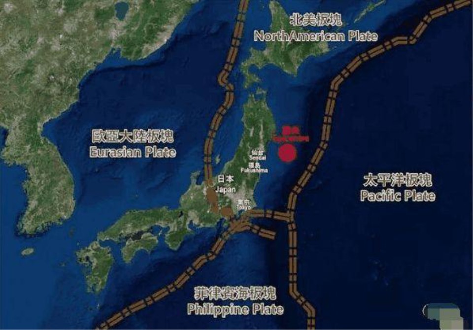 日本作为一个岛国,又处在环太平洋火山地震带,地中海-印度尼西亚地震