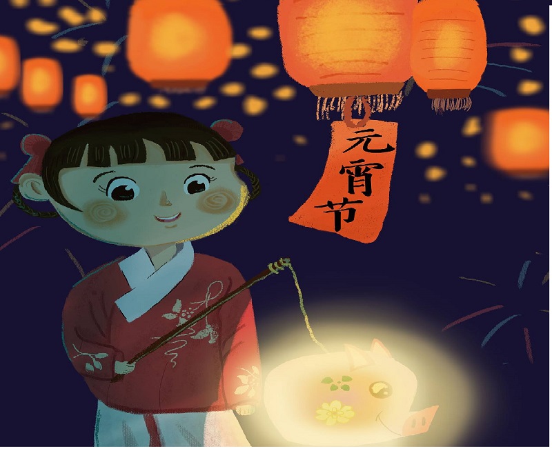 元宵的传说:汉武帝,东方朔与元宵姑娘的浪漫故事