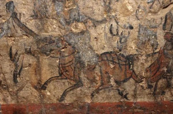 大同北魏墓葬壁画"现身"北大:呈现另一世界的想象