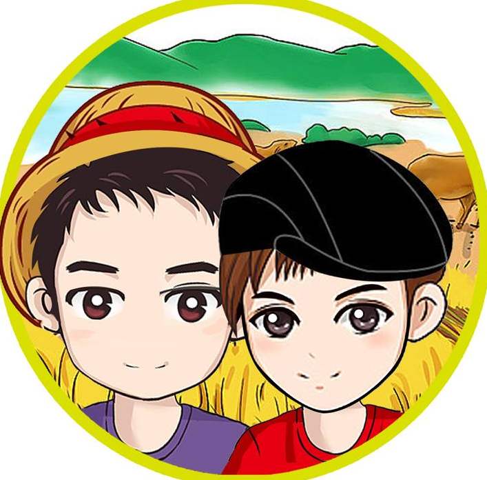 米菜兄弟华子祝大家元旦快乐