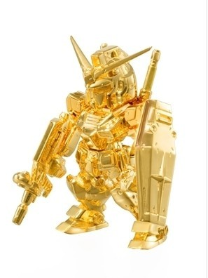 日本漫展推出纯金版高达,震惊你的眼球,最贵一个价值2000万