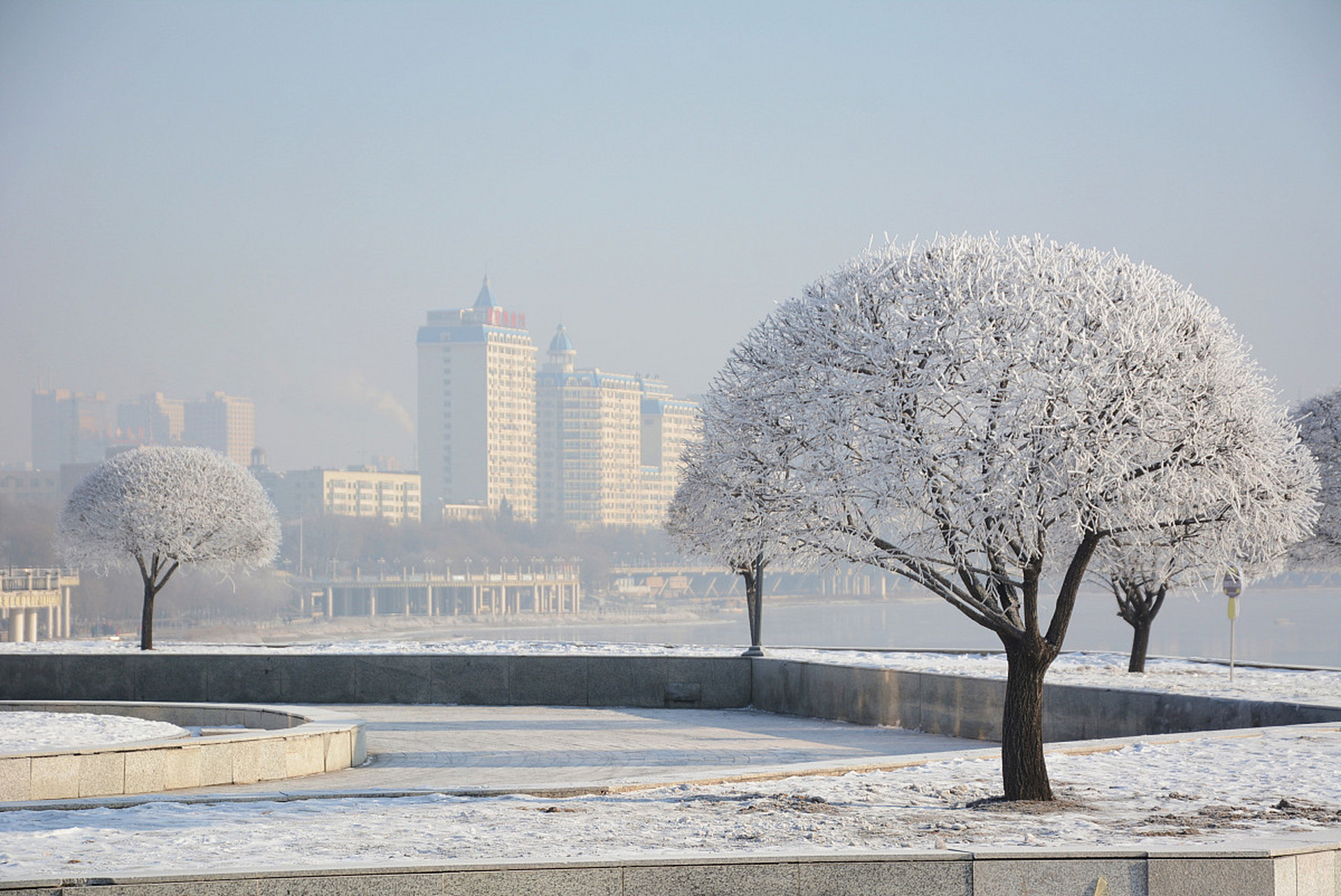 长春下雪图片图片