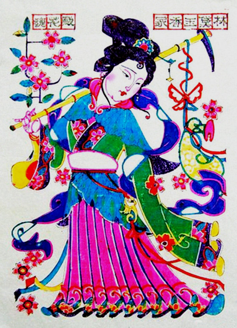 画笔下的神韵,色彩与造型俱佳,孙忠会10幅年画作品欣赏