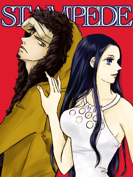 海贼王:罗宾与罗为何会成为cp?剧场版中尾田再次安排了亲密互动