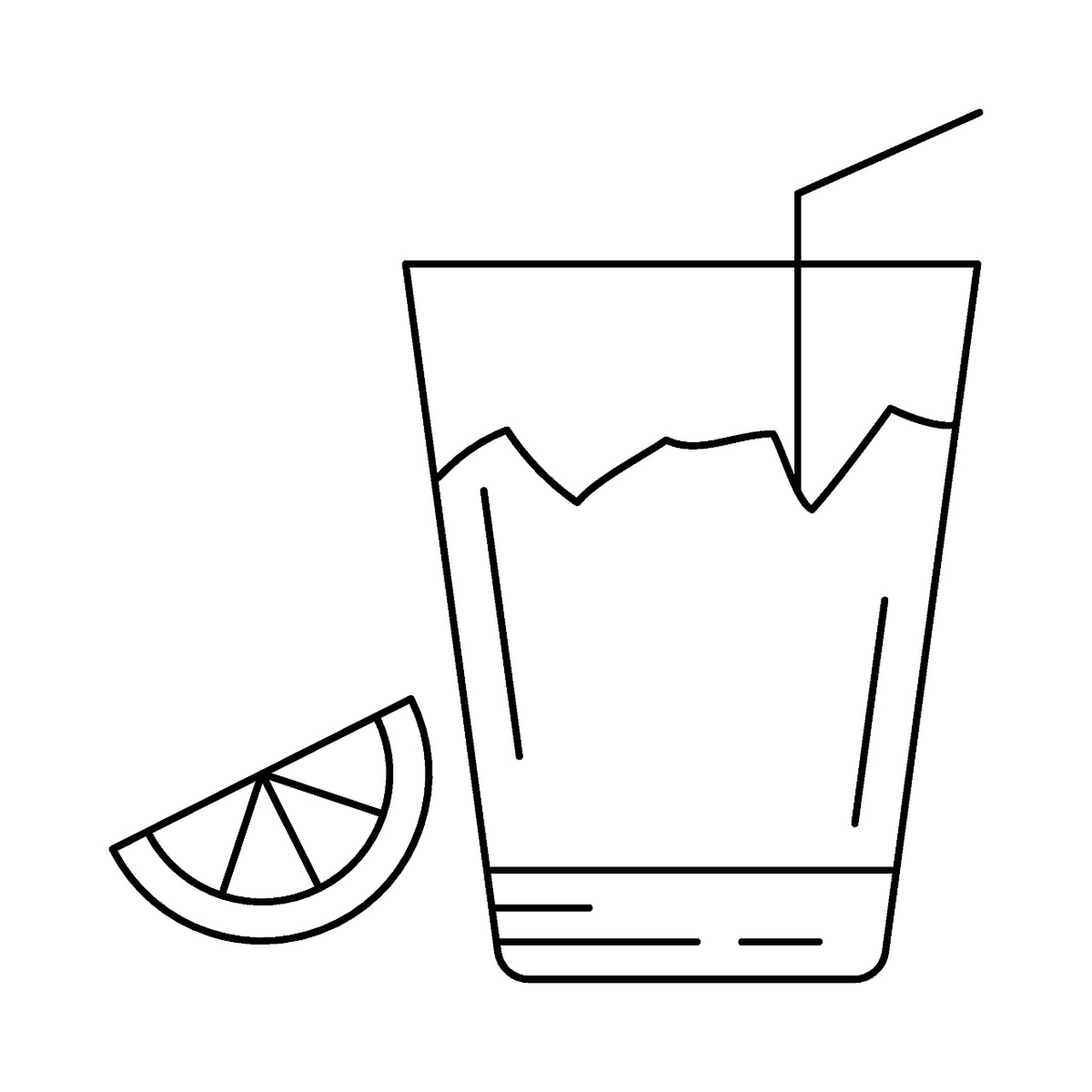 跨年创作挑战赛# 饮料的简笔画 饮料简笔画: 步骤1:首先画出杯椎哪