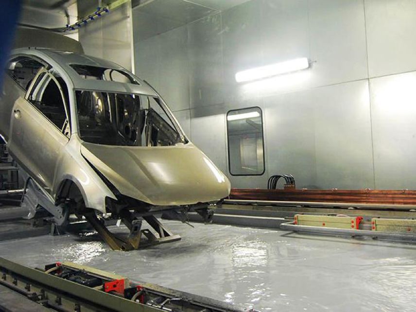 电泳层作为车漆的打底层,它的作用主要是保护车辆金属件,是防腐性能的