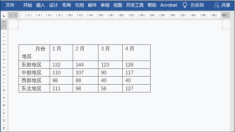 word斜线表头怎么做