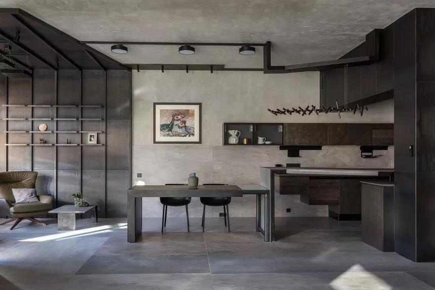 装修房子时,水泥灰墙面怎么搭配才能更显高级时尚范