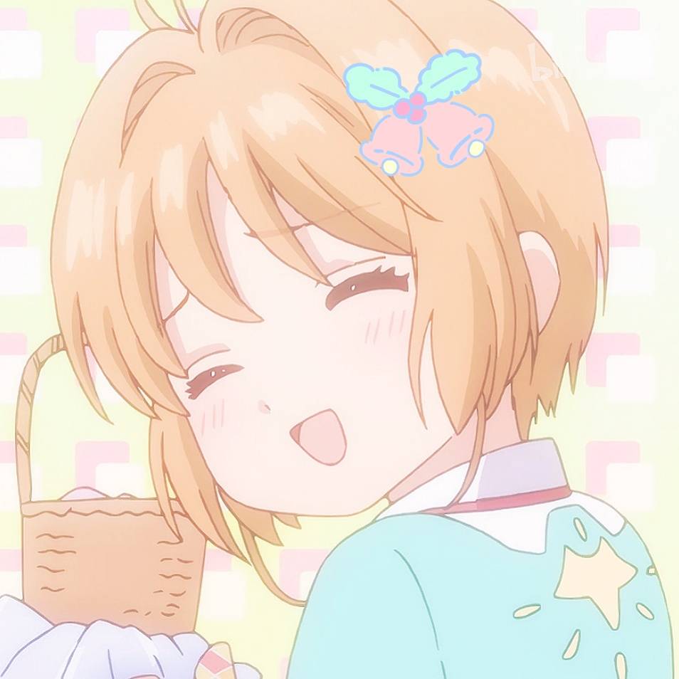 圣诞萌系动漫头像图片小樱