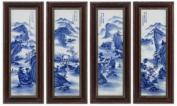 冯杰瓷板画怎么辨别