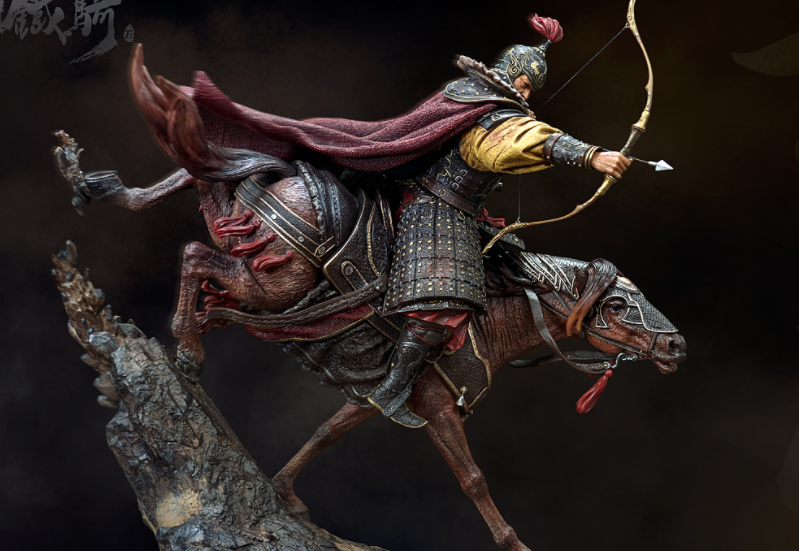 《三国演义》中的黄忠,一把弓箭,射穿八方