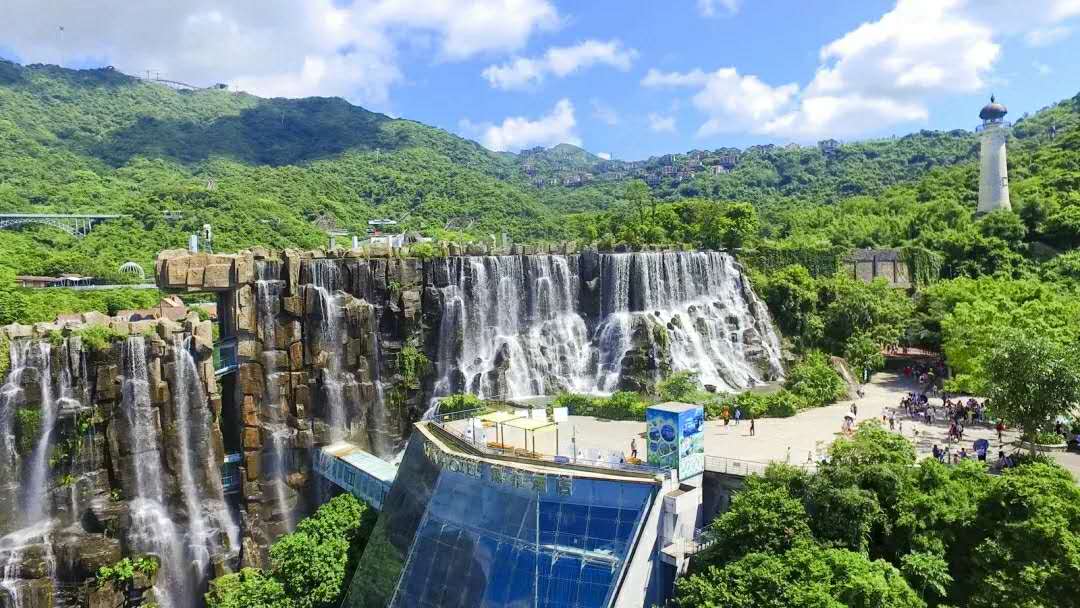 深圳东部华侨城,大梅沙旁边的旅游度假天堂