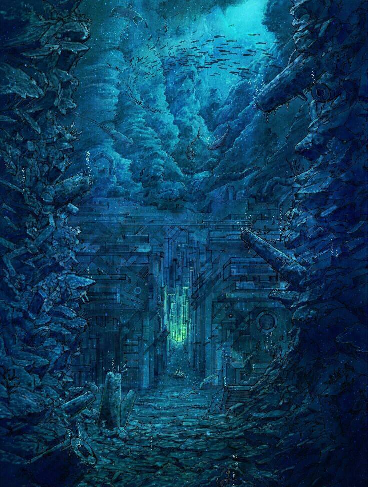 电影《海王》中的场景,神还原这个被淹没的古国!