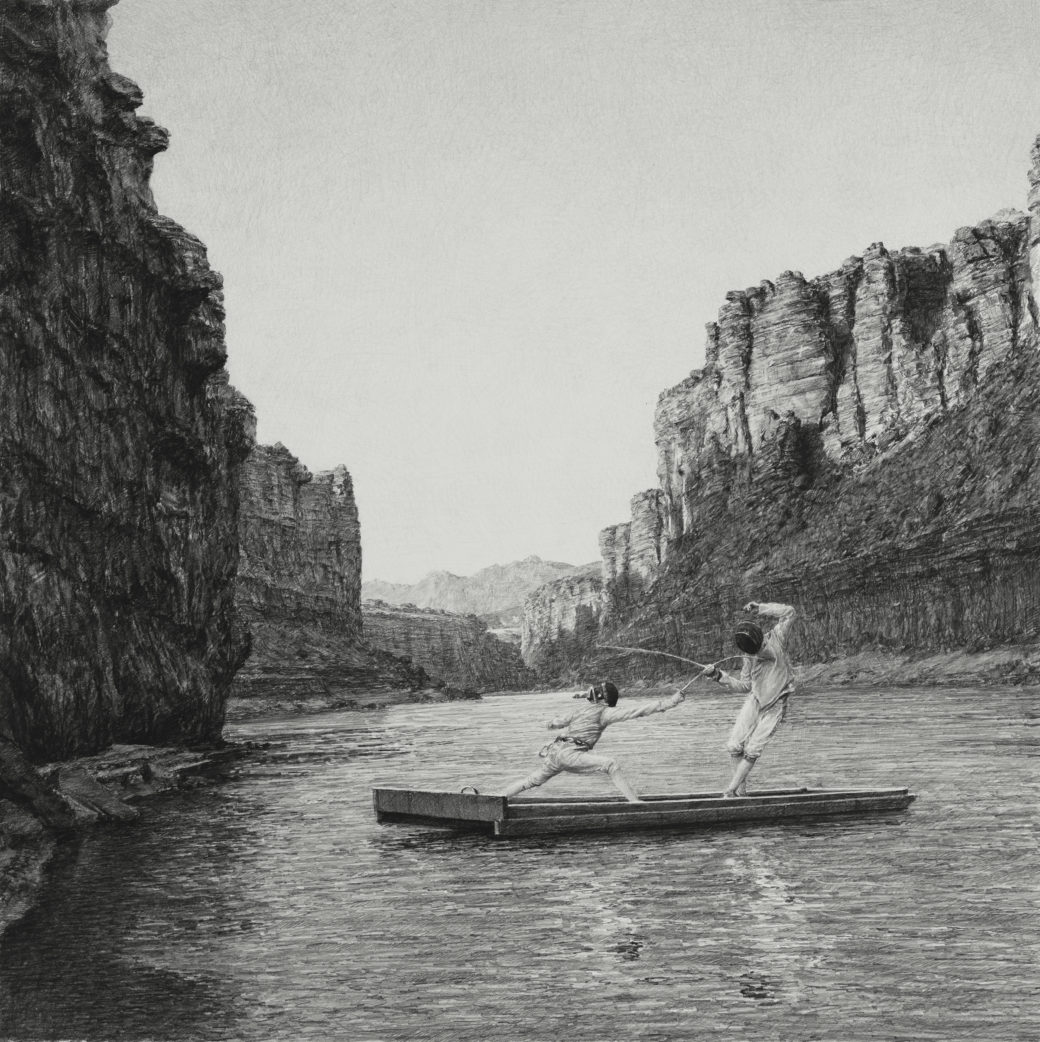 你看的懂么,抽象素描绘画