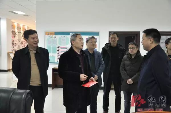 涟源市领导慰问生产工作一线干部职工