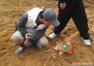 阴宅罗盘定向放线图片图片