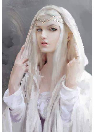 十二星座专属守护精灵,处女座白发精灵,双鱼座看上去超级漂亮!