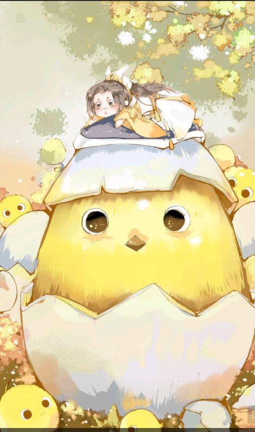 藏剑一群小黄鸡