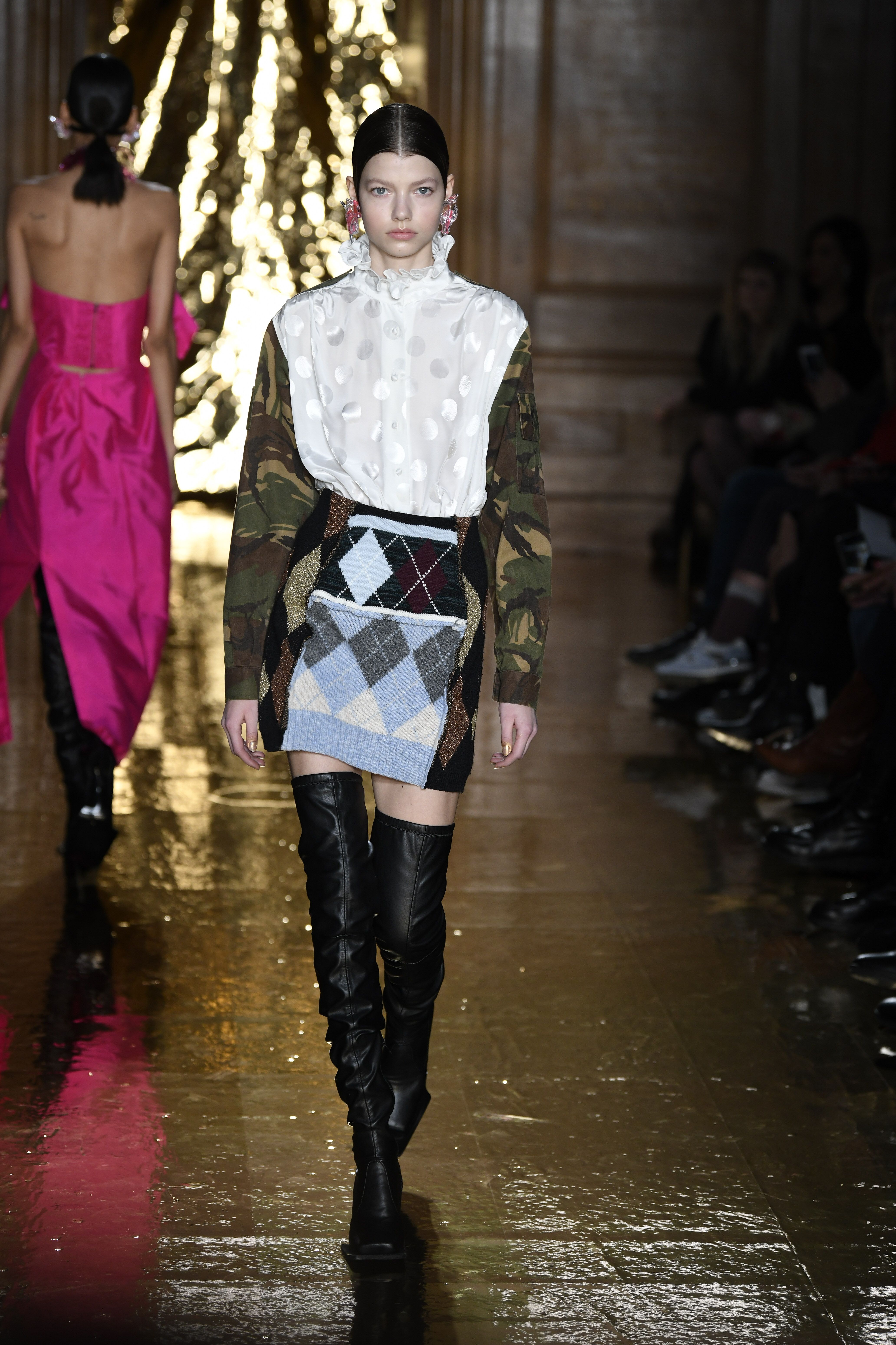 伦敦时装周——preen by thornton bregazzi品牌时装秀