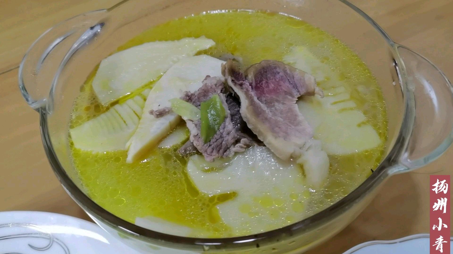 竹笋咸肉汤,做法简单又美味!