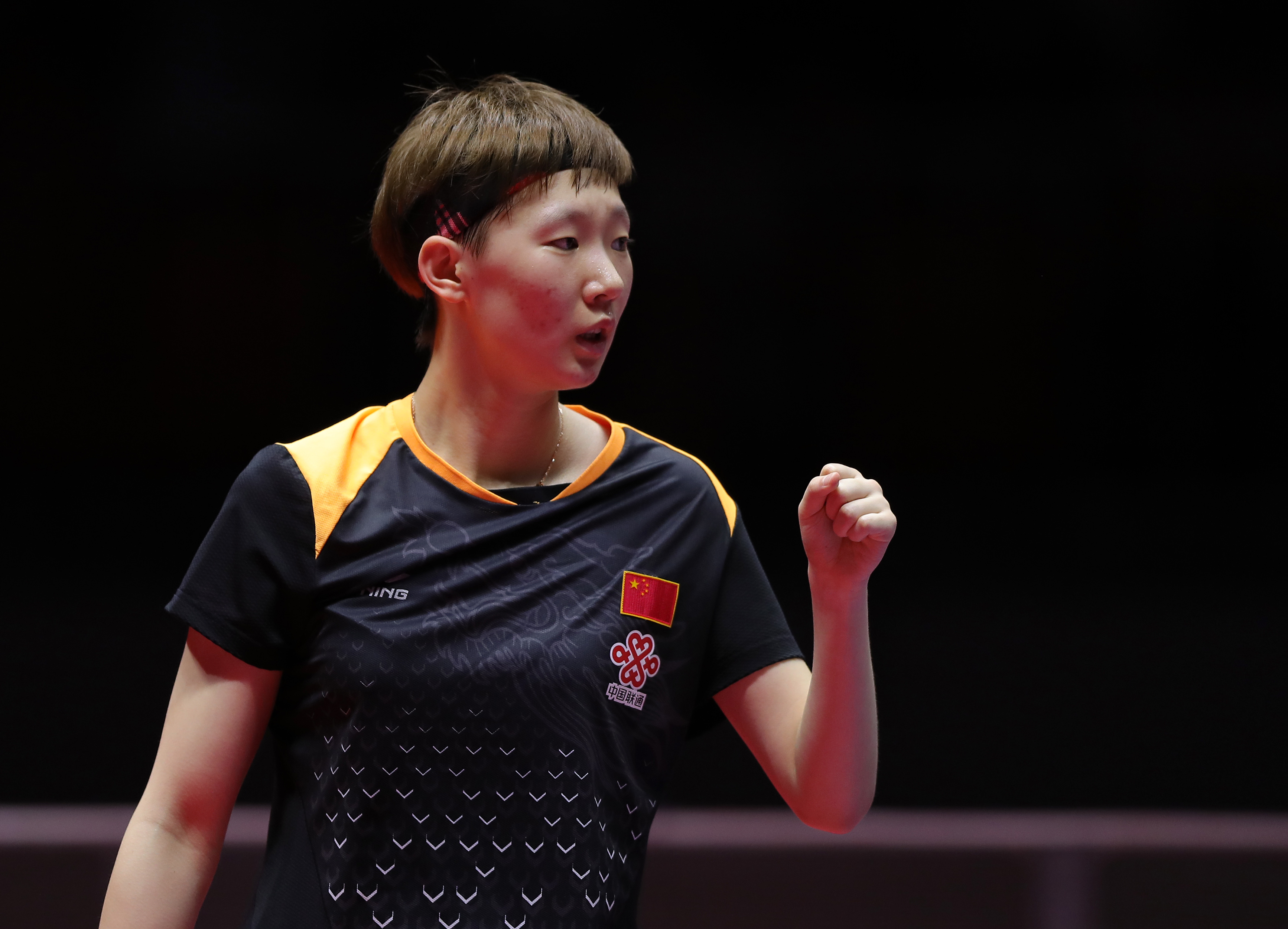 乒乓球——中国公开赛:王曼昱晋级四强(1)
