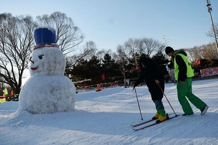 朝阳公园滑雪场电话图片