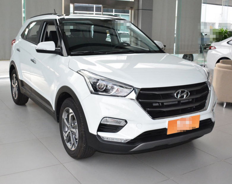 北京现代ix25,外观得造型设计得非常漂亮,整体非常具有运动感