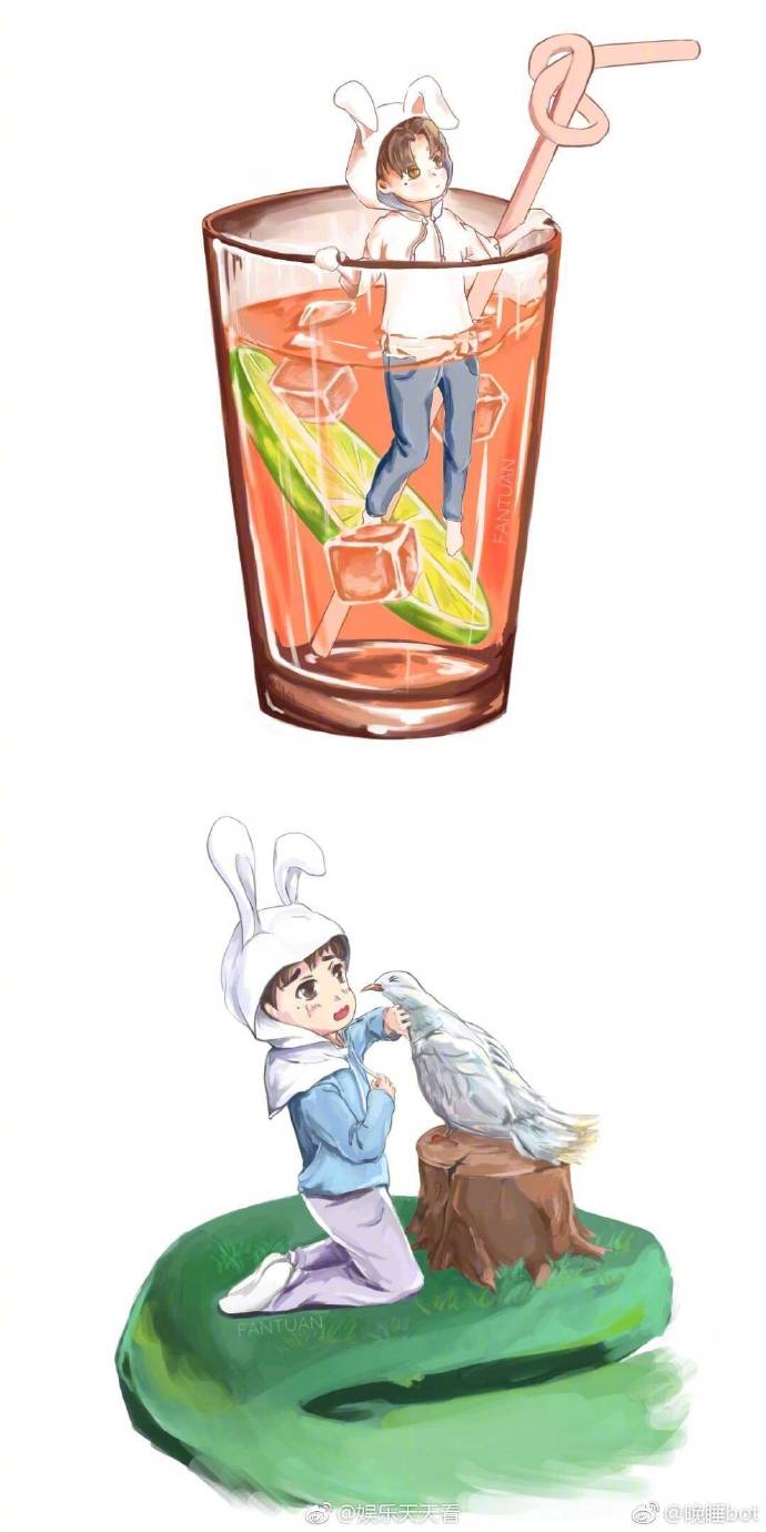 白敬亭神级饭绘合集 不是粉丝也想保存系列