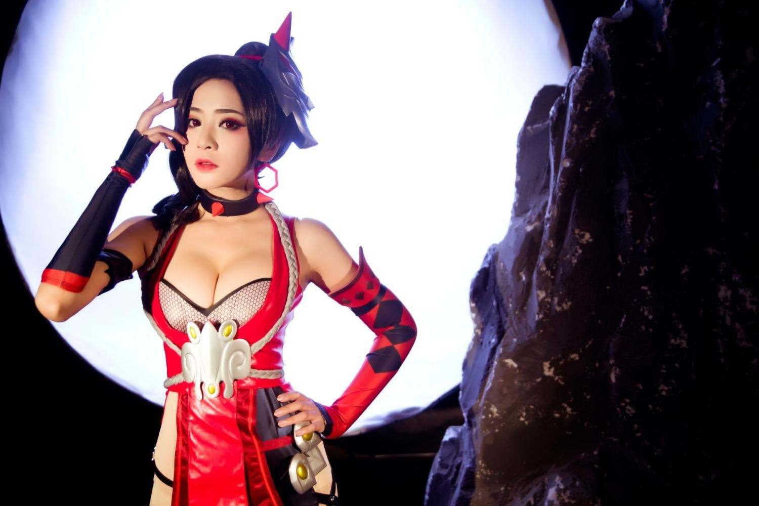 王者荣耀:那些比原画还要美的cosplay 阿珂真的美呆了!